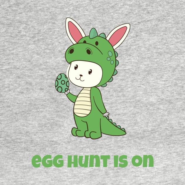 Egg Hunt Is On Easter T Rex Dinosaur Egg Hunting For Kids by DDJOY Perfect Gift Shirts